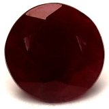 3.68 ct Round Red Natural Ruby