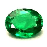 1.00 ct Oval Green Natural Emerald