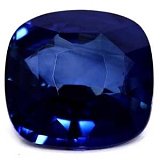 5.05 ct Cushion Blue Natural Sapphire