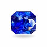 3.06 ct Radiant Blue Natural Sapphire