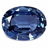 2.12 ct Oval Blue Natural Sapphire