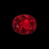 2.20 ct Oval Red Natural Ruby