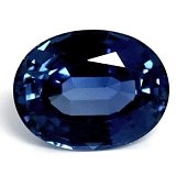 2.69 ct Oval Blue Natural Sapphire