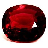 1.21 ct Cushion Red Natural Ruby