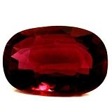 1.03 ct Cushion Red Natural Ruby