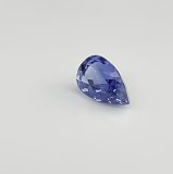 3.16 ct Pear Blue Natural Sapphire