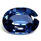 1.52 ct Oval Blue Natural Sapphire