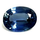 1.48 ct Oval Blue Natural Sapphire
