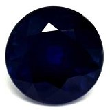 2.66 ct Round Blue Natural Sapphire