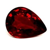 1.06 ct Pear Red Natural Ruby