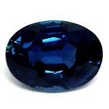 0.98 ct Oval Blue Natural Sapphire