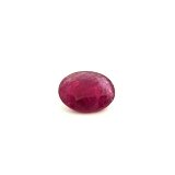 1.47 ct Oval Red Natural Ruby
