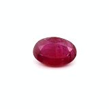 0.76 ct Oval Red Natural Ruby