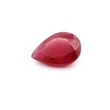 1.23 ct Pear Red Natural Ruby