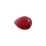 2.44 ct Pear Red Natural Ruby