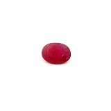 0.79 ct Oval Red Natural Ruby