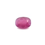 2.86 ct Cushion Red Natural Ruby