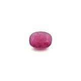 2.68 ct Cushion Red Natural Ruby