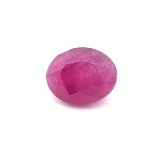 2.77 ct Oval Red Natural Ruby