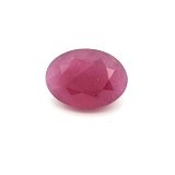 2.88 ct Oval Red Natural Ruby