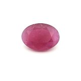2.39 ct Oval Red Natural Ruby