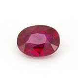 0.79 ct Oval Red Natural Ruby