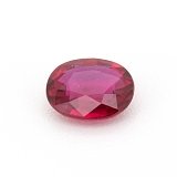 0.74 ct Oval Red Natural Ruby