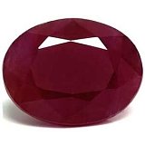 2.64 ct Oval Red Natural Ruby