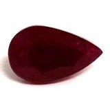 2.27 ct Pear Red Natural Ruby