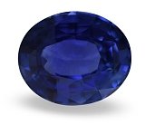 3.05 ct Oval Blue Natural Sapphire