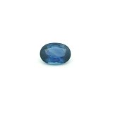 0.96 ct Oval Blue Natural Sapphire