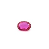 0.99 ct Oval Red Natural Ruby