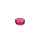 0.89 ct Oval Red Natural Ruby