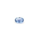 0.61 ct Oval Blue Natural Sapphire