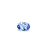0.79 ct Oval Blue Natural Sapphire