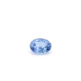 0.89 ct Oval Blue Natural Sapphire