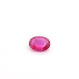 0.88 ct Oval Red Natural Ruby