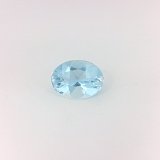 1.05 ct Oval Blue Natural Aquamarine