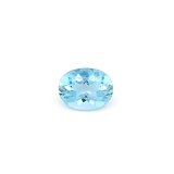 1.11 ct Oval Blue Natural Aquamarine
