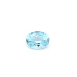 1.02 ct Oval Blue Natural Aquamarine