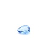 0.82 ct Pear Blue Natural Sapphire