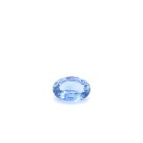 0.80 ct Oval Blue Natural Sapphire