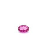 0.68 ct Oval Red Natural Ruby