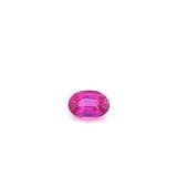 0.60 ct Oval Red Natural Ruby