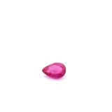 0.44 ct Pear Red Natural Ruby