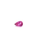 0.39 ct Pear Red Natural Ruby