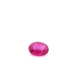 0.79 ct Oval Red Natural Ruby