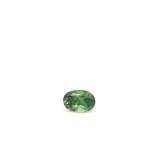 0.50 ct Oval Green Natural Sapphire