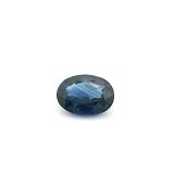1.52 ct Oval Blue Natural Sapphire