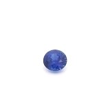 0.79 ct Round Blue Natural Sapphire